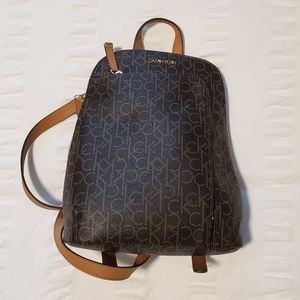 NWT Calvin Klein Hudson Signature Backpack
